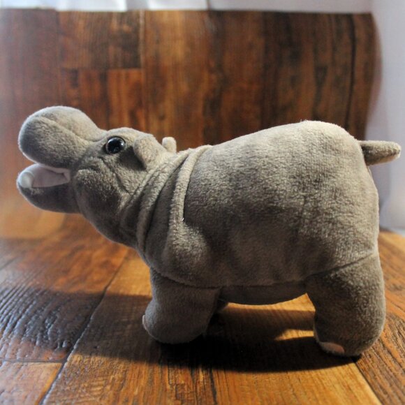 Hippo Plush Toy, House Hippo - Picture 3 of 6